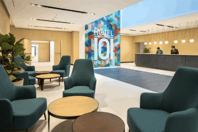 HOTEL101-MADRID OPENS TO THE PUBLIC TODAY
